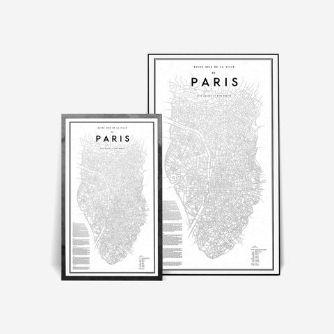 SIMPLE FORM. - My Guide To My Guide To 2016 Guide to Paris Print - 