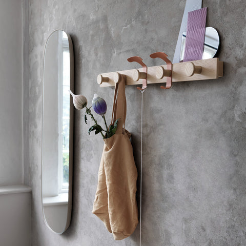 Muuto Avail Coat Rack Oak Grey Hanging Rack Muuto - [store_name]