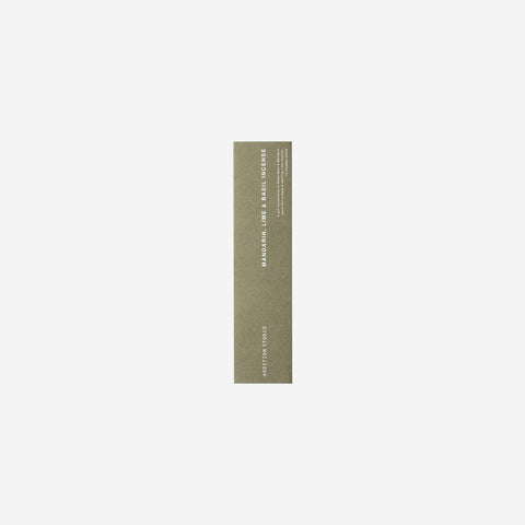 Addition Studio Incense Pack Mandarin, Lime + Basil Incense Addition Studio - [store_name]
