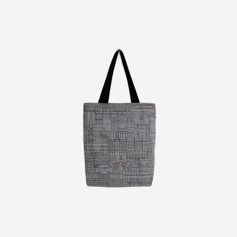 SIMPLE FORM. - Alma and Co Alma & Co Melbourne Tote Bag Charcoal - 