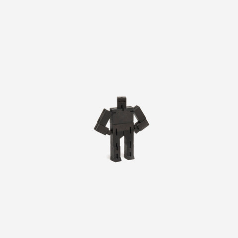 Areaware Cubebot Ninja Black Micro Figurine Areaware - [store_name]