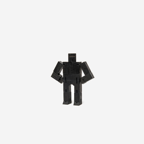 Areaware Cubebot Ninja Black Small Figurine Areaware - [store_name]