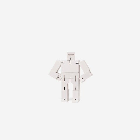 Areaware Cubebot Ninja White Small Figurine Areaware - [store_name]
