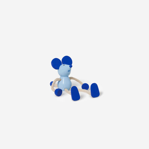 Areaware Palimals Mouse Blue Figurine Areaware - [store_name]
