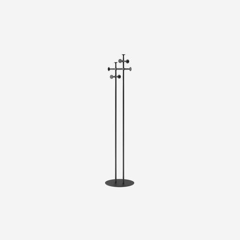 Audo Afteroom Coat Stand & Hanger Black Coat Rack Audo Copenhagen - [store_name]