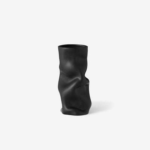 SIMPLE FORM. - Audo Copenhagen Audo Collapse Vase Black 30 - 