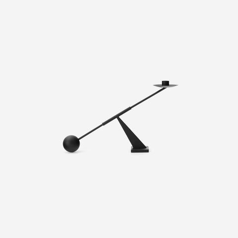 Audo Interconnect Candle Holder Black Steel Small Bowl Audo Copenhagen - [store_name]