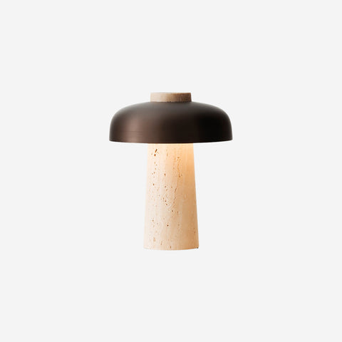 Audo Reverse Portable Table Lamp Travertine Table Lamp Audo Copenhagen - [store_name]
