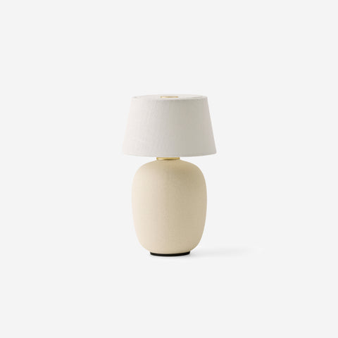 SIMPLE FORM. - Audo Copenhagen Audo Torso Table Lamp Portable Sand - 