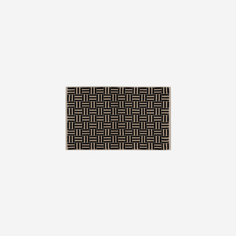 Baina Saroma Bath Mat Sand Noir