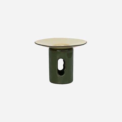 Black Blaze Lumière Oil Burner Olive Green Oil Burner Black Blaze - [store_name]
