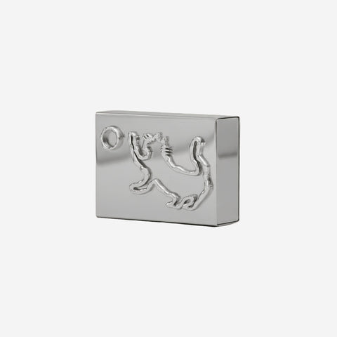 Black Blaze Mews Matchbox Silver Matchbox Cover Black Blaze - [store_name]