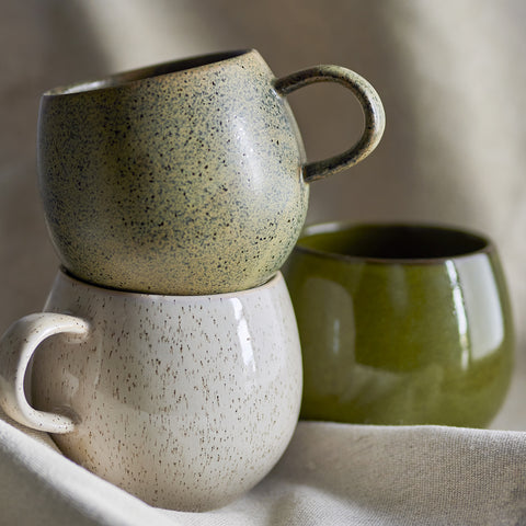 Bloomingville Addison Mug Beige Speckle Mug Bloomingville - [store_name]