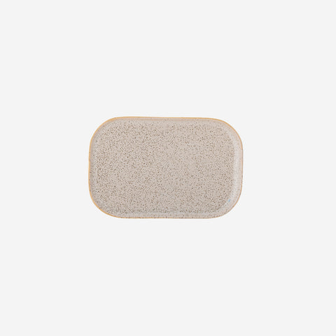 Bloomingville Addison Plate Beige Speckle Plate Bloomingville - [store_name]