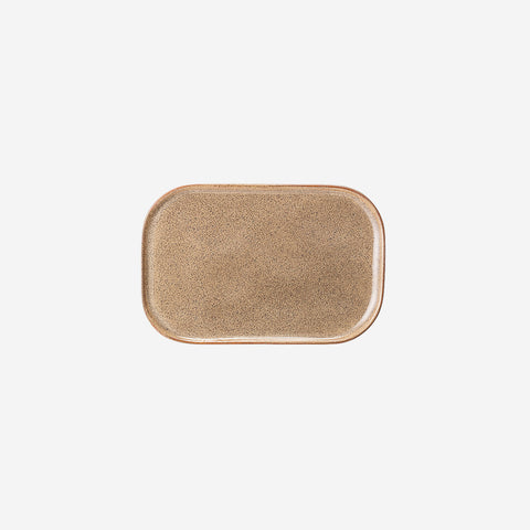 Bloomingville Addison Plate Brown Speckle Glazed Plate Bloomingville - [store_name]