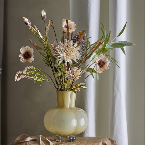 Bloomingville Alyssa Vase Yellow Vase Bloomingville - [store_name]