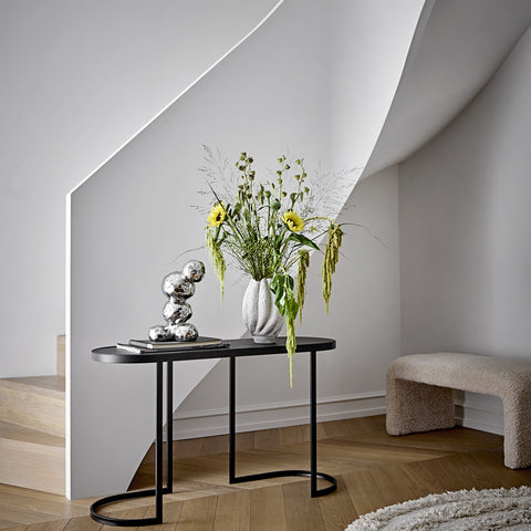 Bloomingville Bobby Sculpture Silver Vase Bloomingville - [store_name]