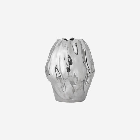 Bloomingville Bobby Vase Silver Vases Bloomingville - [store_name]