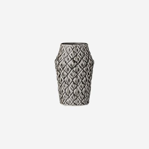 SIMPLE FORM. - Bloomingville Bloomingville Brown Geometric Vase - 