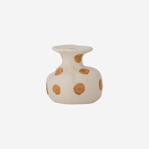 Bloomingville Byron Yellow Dot Candle Holder Candle Holder Bloomingville - [store_name]