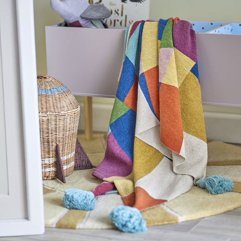 Bloomingville Colorine Throw Blanket Bloomingville - [store_name]