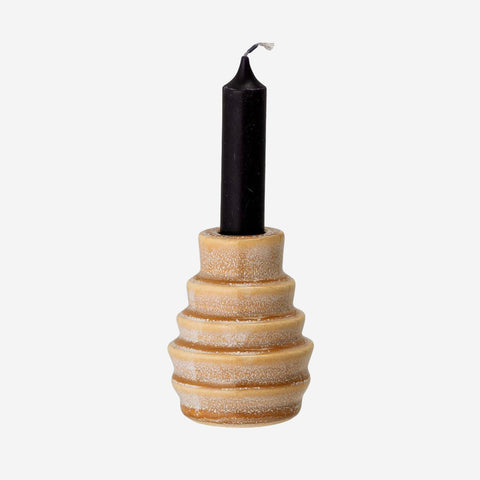 Bloomingville Emin Yellow Candle Holder Candle Holder Bloomingville - [store_name]