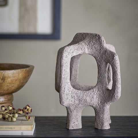 Bloomingville Ombra Sculpture Brown Vase Bloomingville - [store_name]