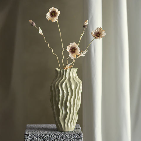 Bloomingville Poppy Flower Stem Faux Flowers Bloomingville - [store_name]