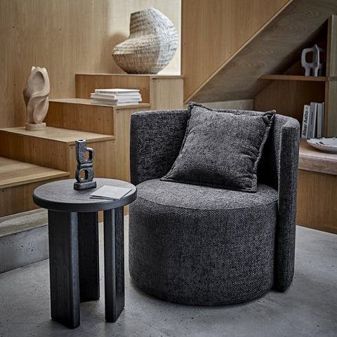 Bloomingville Sanah Candle Holder Black Brown Candle Holder Bloomingville - [store_name]