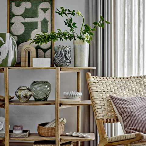 Bloomingville Soumia Deco Vase Grey Vase Bloomingville - [store_name]