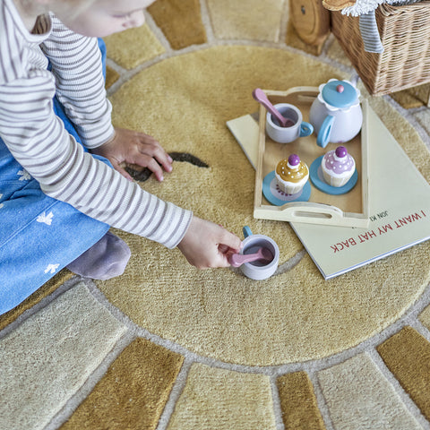 Bloomingville Sun Wool Rug Rug Bloomingville - [store_name]
