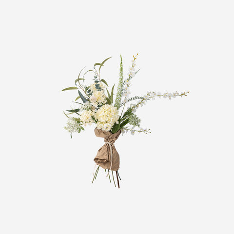 Bloomingville Symphonie Bouquet White Faux Flowers Bloomingville - [store_name]