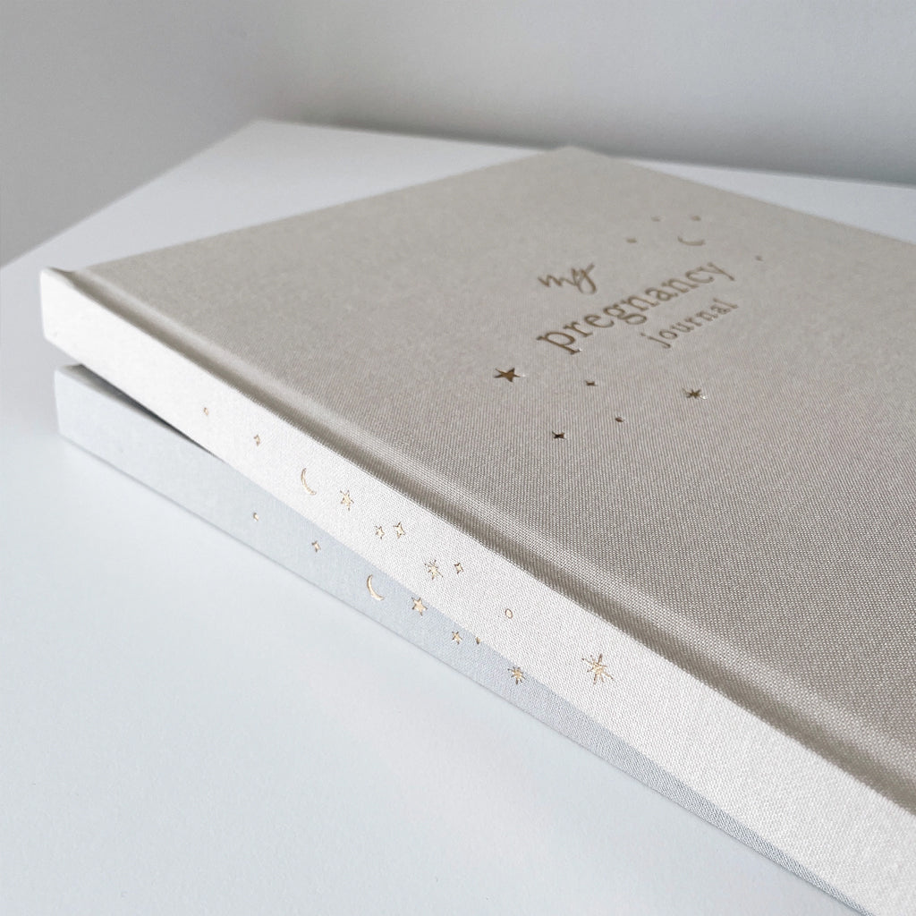 Blush & Gold Pregnancy Journal Baby Gifts