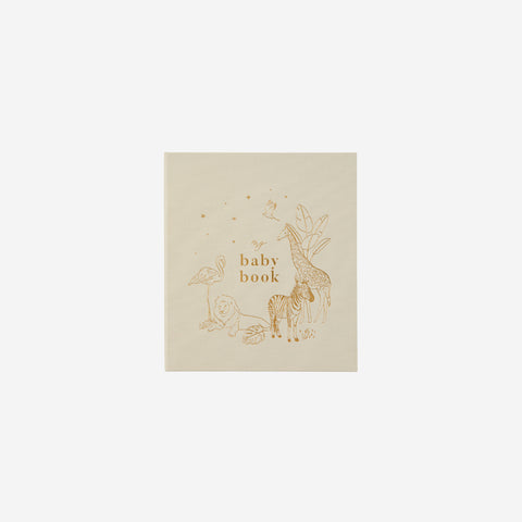 Blush & Gold My Baby Memory Book Pearl Safari Memory Book Blush and Co    - [store_name]