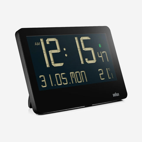 Braun BC14B Wall Clock Digital Black Clock Braun - [store_name]