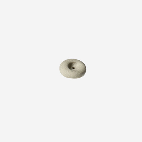 Cedar and Myrrh Mini Light Grey Pebble Incense Holder Incense Holder Cedar and Myrrh - [store_name]