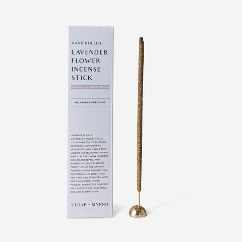 Cedar and Myrrh Rolled Incense Sticks Lavender Incense Cedar and Myrhh    - [store_name]