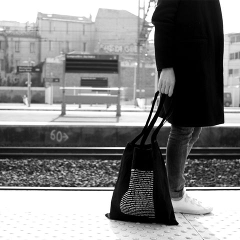 Cinqpoints You Are Archi Black Totebag Tote Bag Cinqpoints - [store_name]
