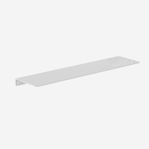 Clark White Square Metal Shelf Bathroom Accessories Clark    - [store_name]