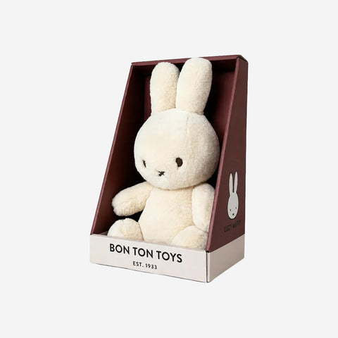 Cozy Miffy Sitting Cream In Giftbox 23cm Plush Toy Miffy Plush - [store_name]