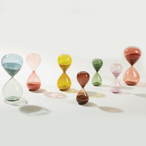 Design Works Hourglass Terracotta Ombre 60 Minutes  Design Works    - [store_name]