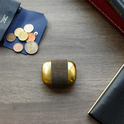 Diarge Brass Pill Case With Band Pill Case Diarge    - [store_name]