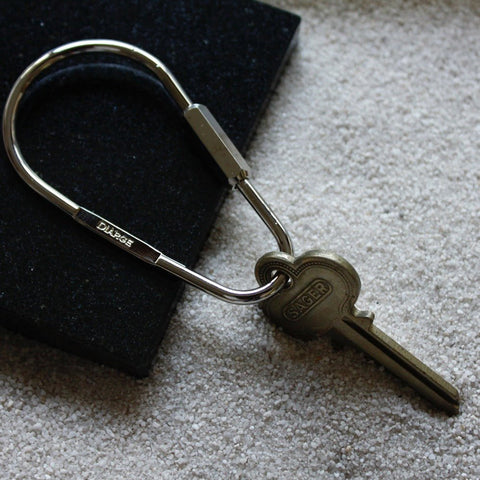 Diarge Silver Karabiner Keyring Keyring Diarge - [store_name]