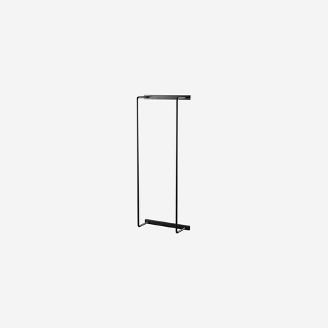 Ekta Living Bathroom Rack Black Oak Wall Racks Ekta Living    - [store_name]