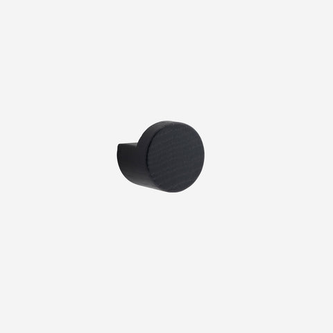 Ekta Living Wood Knot Hook Medium Black Oak Wall Hooks Ekta Living    - [store_name]