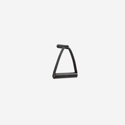Ekta Living Toilet Roll Holder Leather Black Oak Toilet Paper Holder Ekta Living    - [store_name]