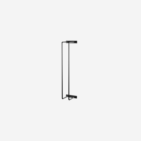 Ekta Living Bathroom Rack Black Oak Wall Rack Ekta Living    - [store_name]