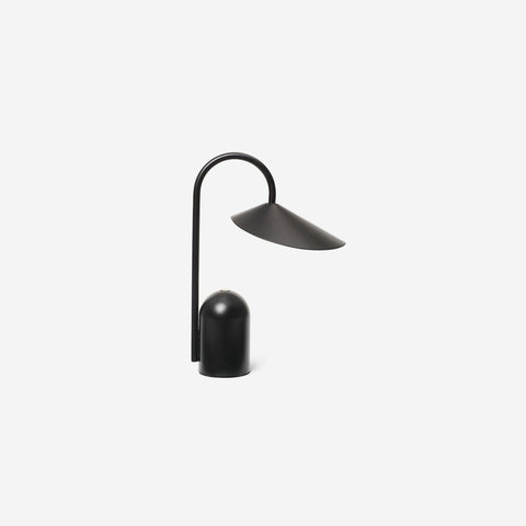 Ferm Living Arum Portable Lamp Black Table Lamp Ferm Living    - [store_name]