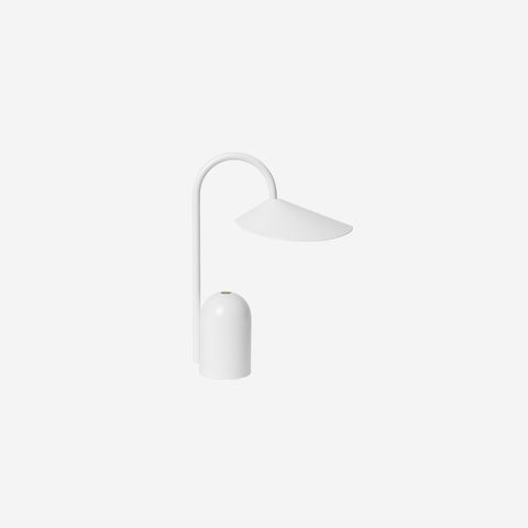 Ferm Living Arum Portable Lamp White Portable Lamp Ferm Living - [store_name]