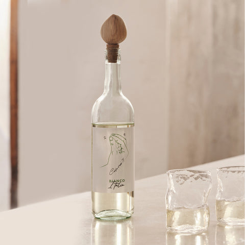 Ferm Living Cairn Wine Stoppers Oak Wine Stopper Ferm Living - [store_name]